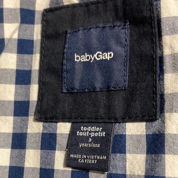 BabyGap navy jacket - Picture 3 of 4